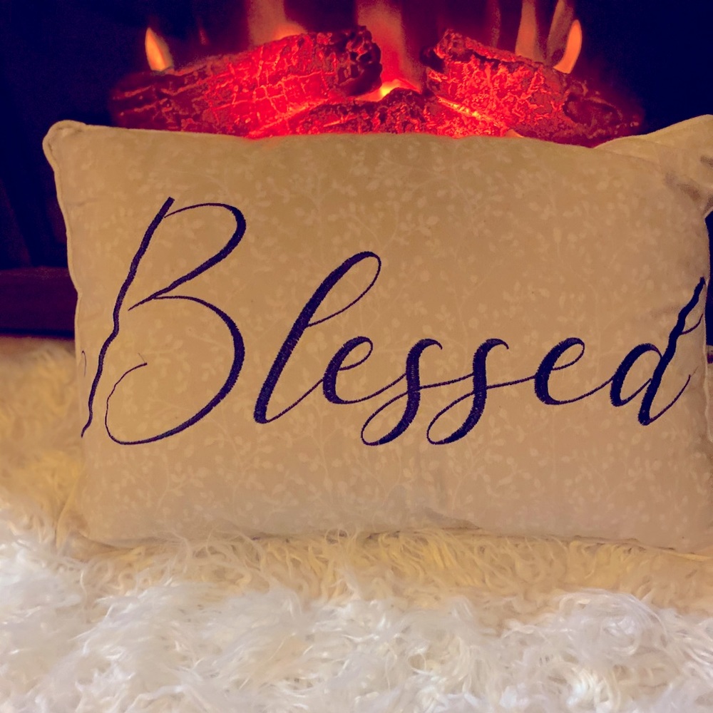 Blessed Comfy  Pillow!